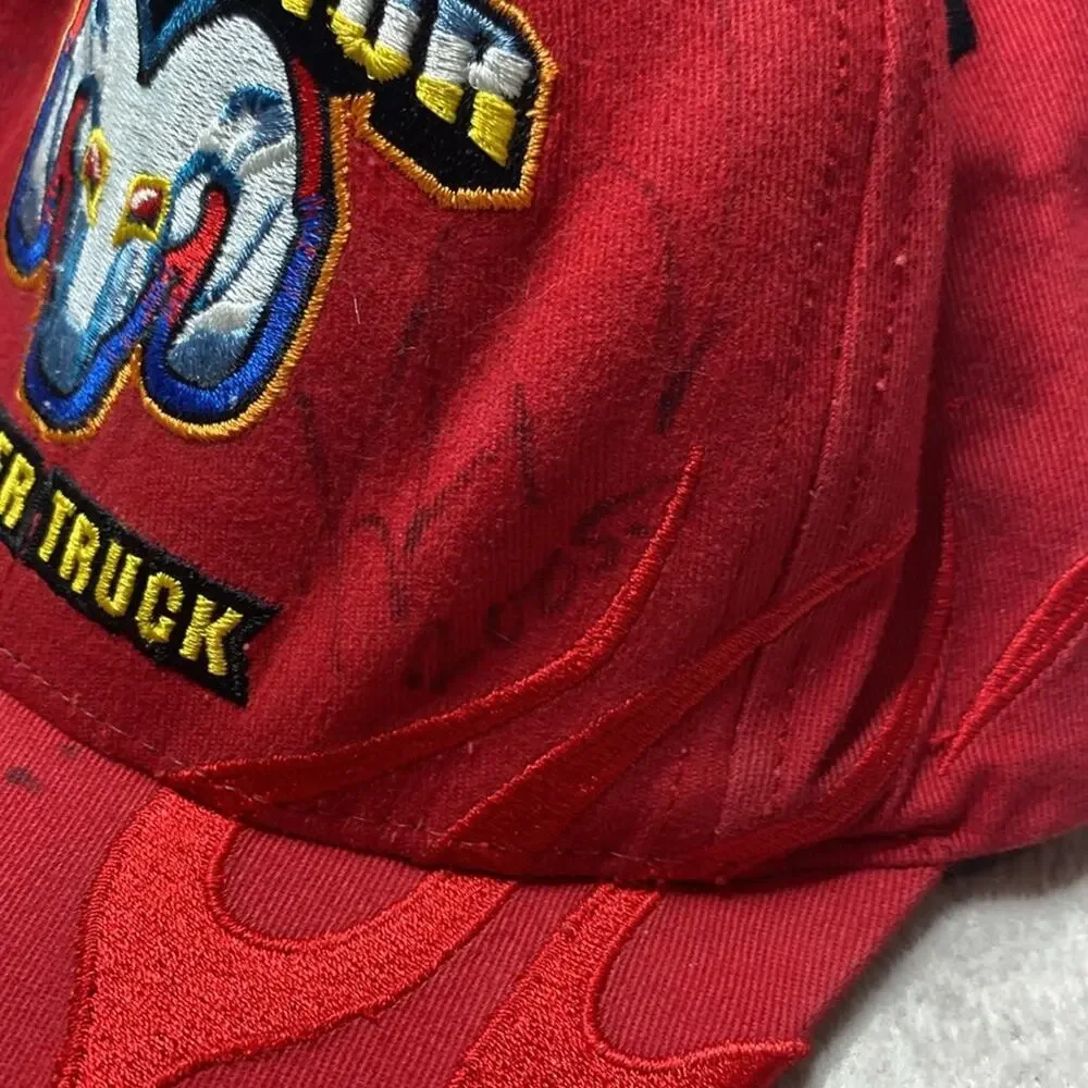 Hall Bro Dodge Raminator Monster Truck signed ballcap from 2005